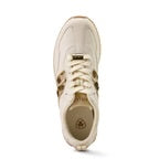 ARIAT WMNS RANCH RUNNER -BRIGHT CREAM/GLIDED LEOPARD HAIR ON