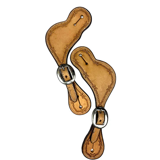 EZY RIDE SPUR STRAPS SHAPED