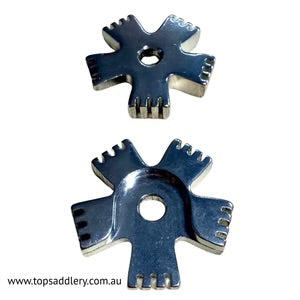 EZY RIDE STAINLESS STELL BULL ROWEL 33.8MM