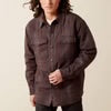 ARIAT MNS HOLBROOK RETRO SHIRT JACKET BROWN