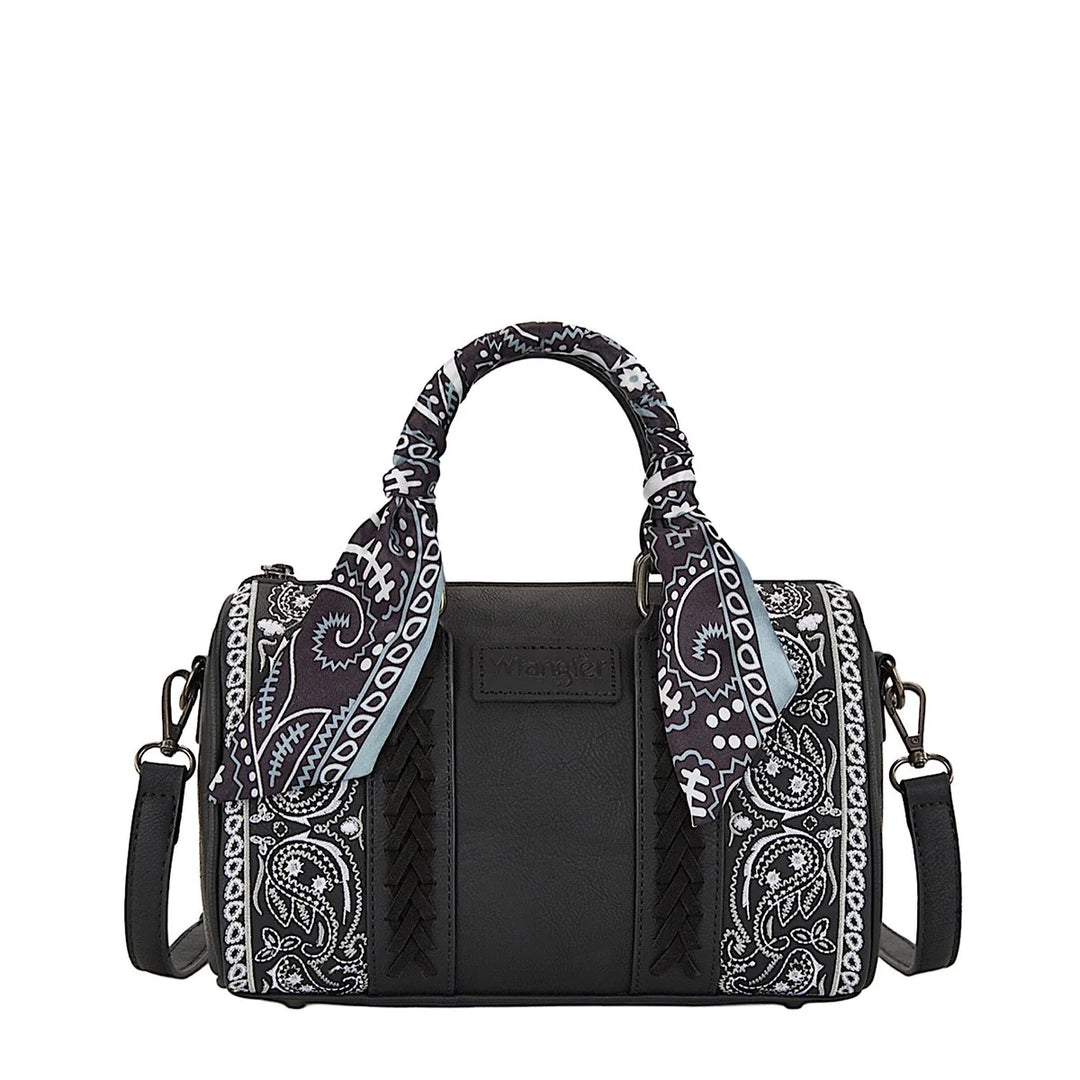 PAISLEY BARREL BAG