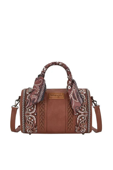 PAISLEY BARREL BAG