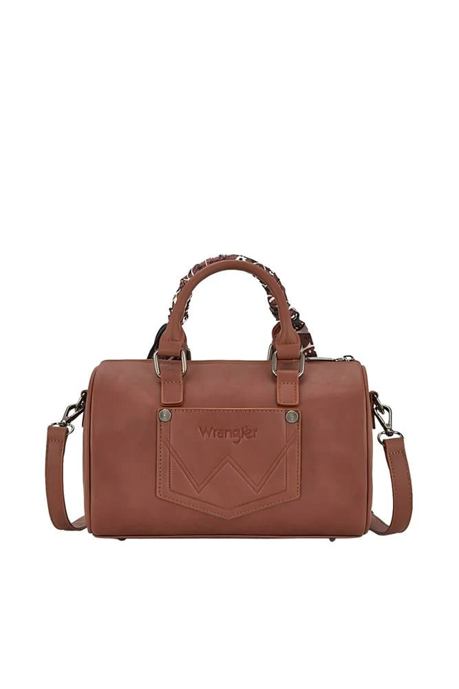 PAISLEY BARREL BAG