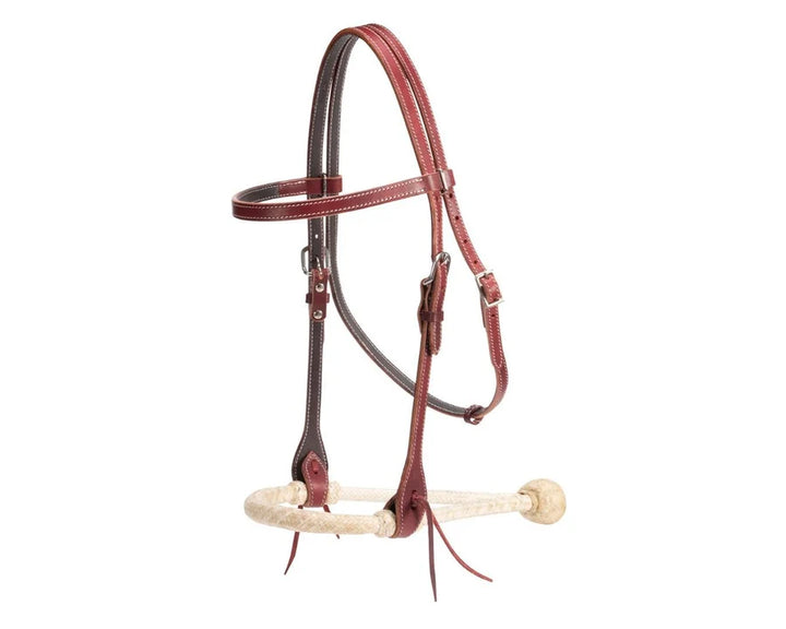 FORT WORTH PACO HEADSTALL WITH BASAL LATIGO