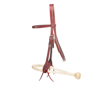 FORT WORTH PACO HEADSTALL WITH BASAL LATIGO