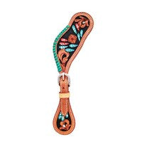 FORT WORTH  CACTUS TURQUOISE SPUR STRAPS LADIES