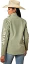 ARIAT WMS LOGO SOFTSHELL JACKET SEA SPRAY