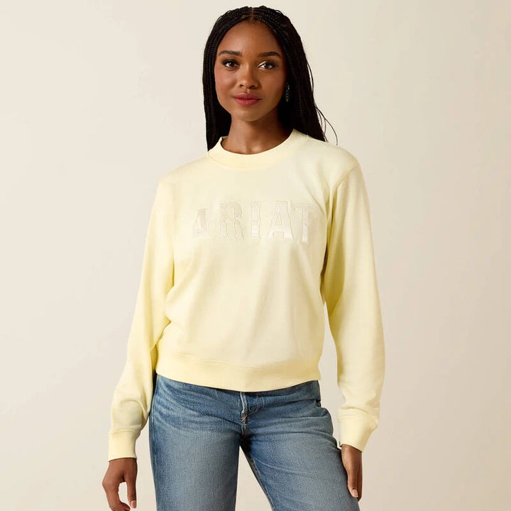 ARIAT WMS ESSENTIAL CREW SWEATSHIRT