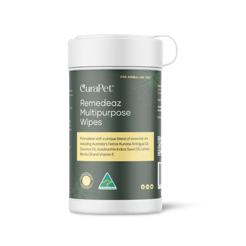 CURAPET REMEDEAZ MULTIPURPOSE WIPES -80pack