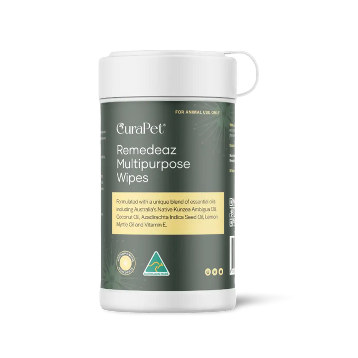 CURAPET REMEDEAZ MULTIPURPOSE WIPES -80pack