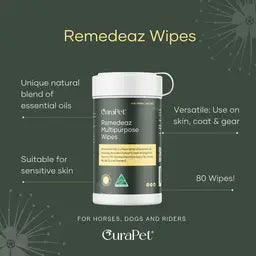 CURAPET REMEDEAZ MULTIPURPOSE WIPES -80pack