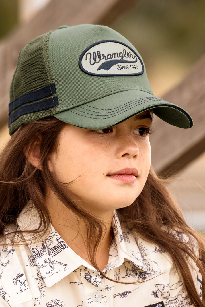 WRANGLER KIDS ANETA TRUCKER CAP