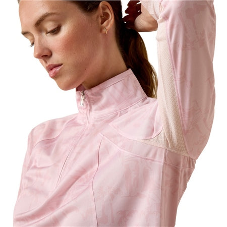 ARIAT WMNS SUNSTOPPER 3.0 1/4 ZIP
