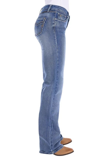 WMNS JULIETTA R RIDER JEAN -PURE WESTERN