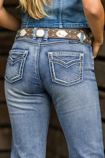 WMNS JULIETTA R RIDER JEAN -PURE WESTERN