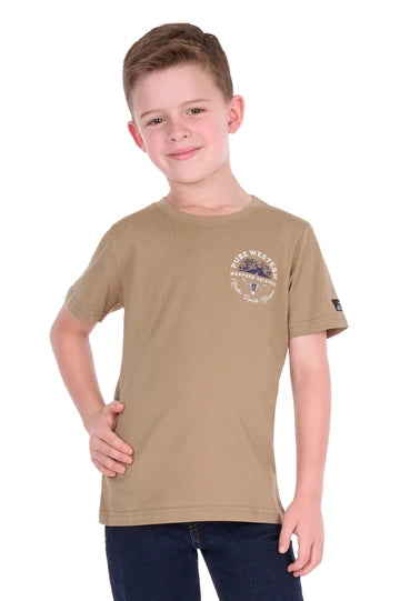 BOYS CRAIG SS TEE PURE WESTERN