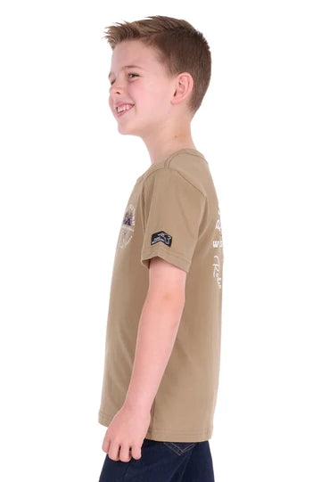 BOYS CRAIG SS TEE PURE WESTERN