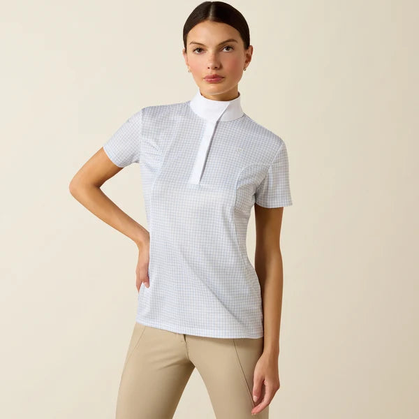 ARIAT APTOS SS SHOW SHIRT- RIVIERA CHECK