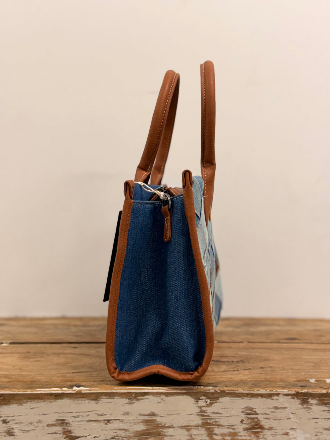 WRANGLER DENIM PATCHWORK BAG