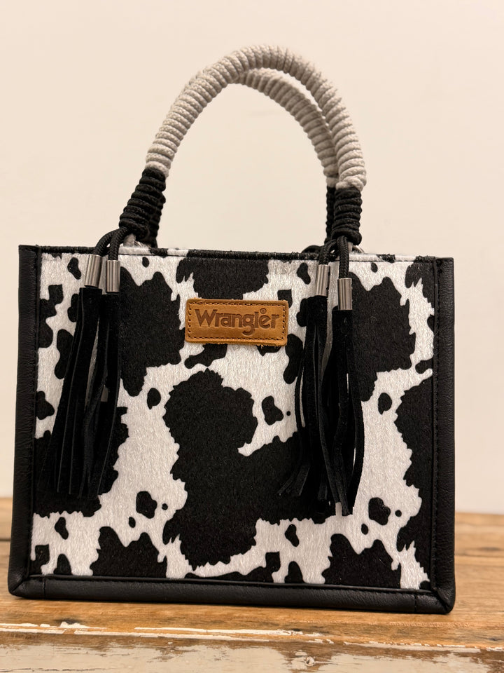WRANGLER TOOLED FRINGE SHOULDER BAG