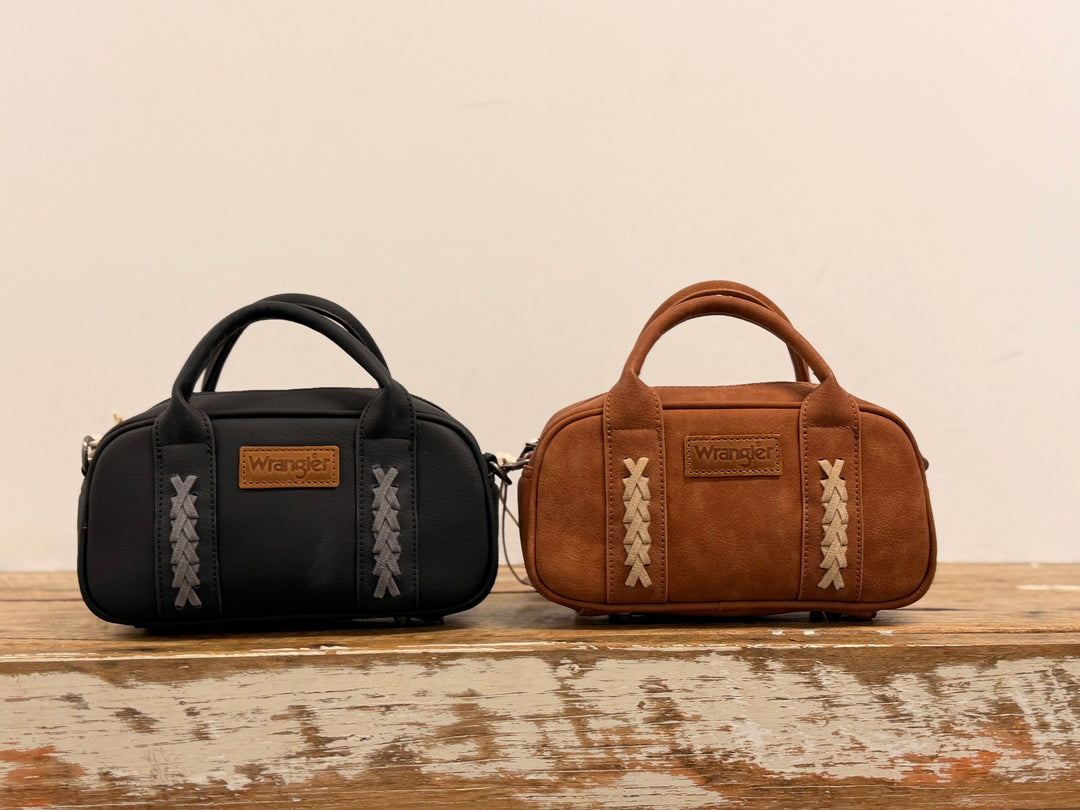 WRANGLER WHIPSTITCH MINI CROSSBODY BAG