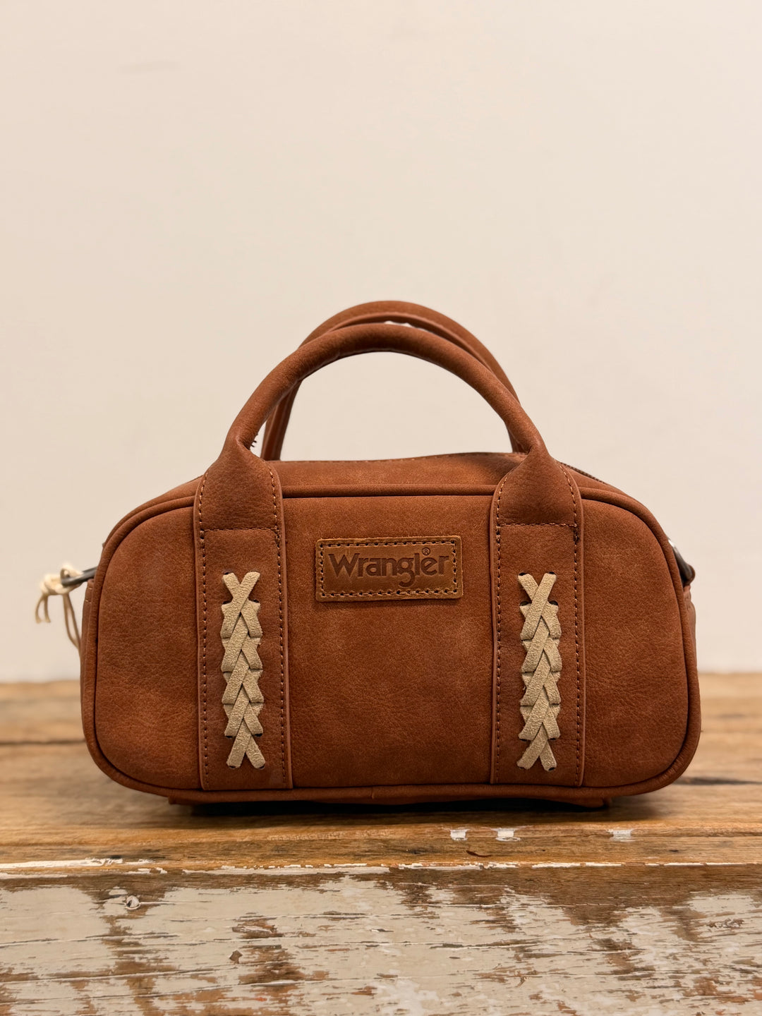 WRANGLER WHIPSTITCH MINI CROSSBODY BAG