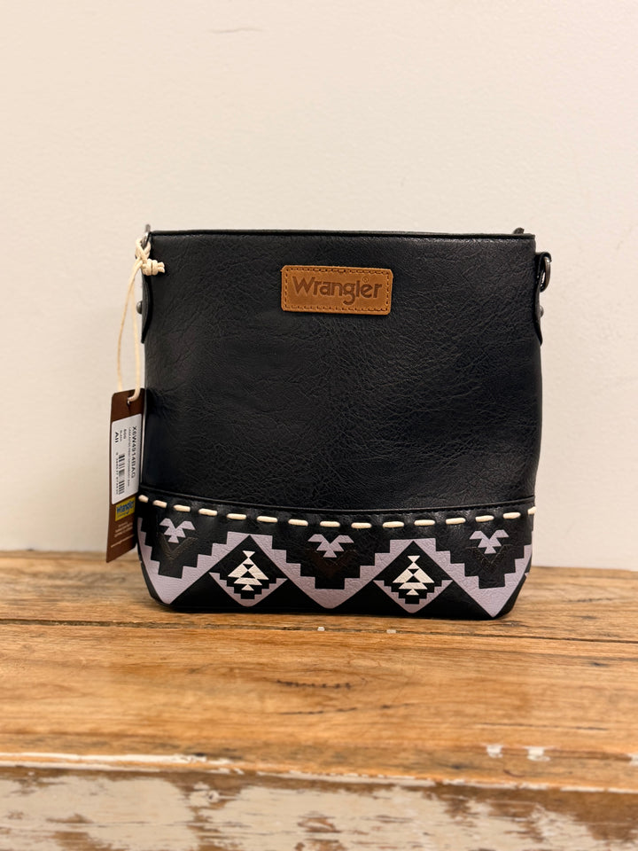 WRANGLER LANA AZTEC PRINT CROSSBODY BAG