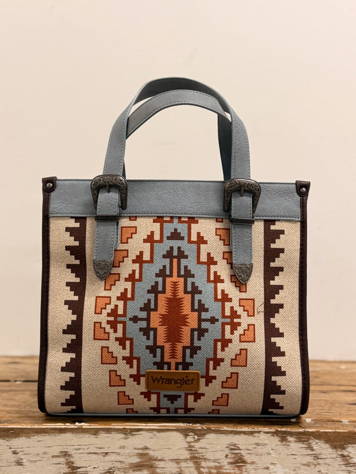 LUCIA BUCKLE HANDLE BAG