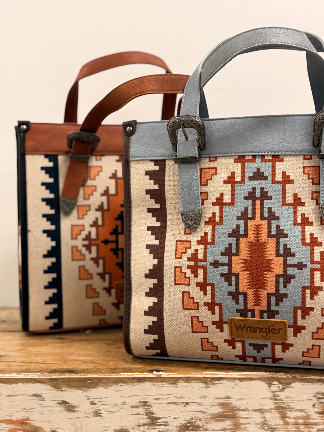 LUCIA BUCKLE HANDLE BAG