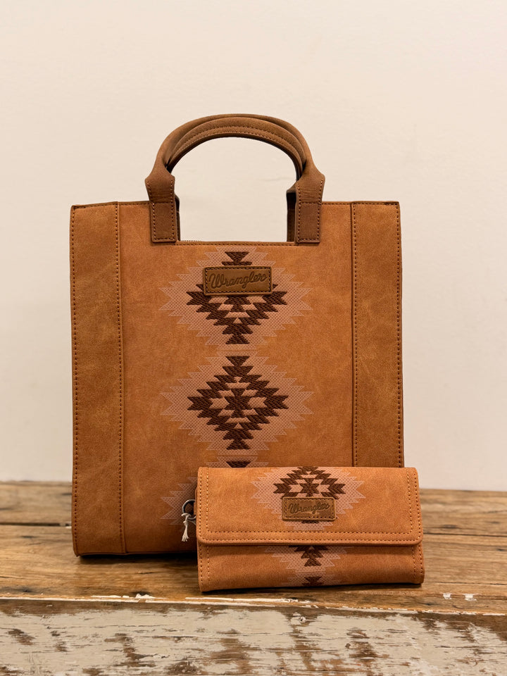 WRANGLER HARPER AZTEC CROSSBODY BAG