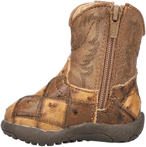 ROPER INFANT COWBABY BIRD BLOCKS BROWN