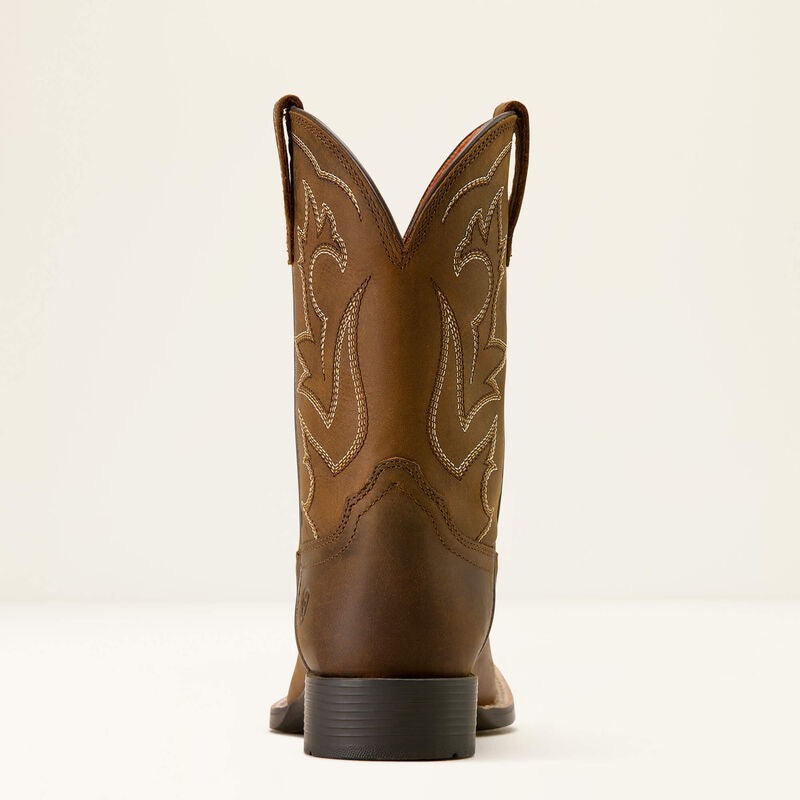 ARIAT KIDS Deer Ridge Wide Square Toe Western Boot