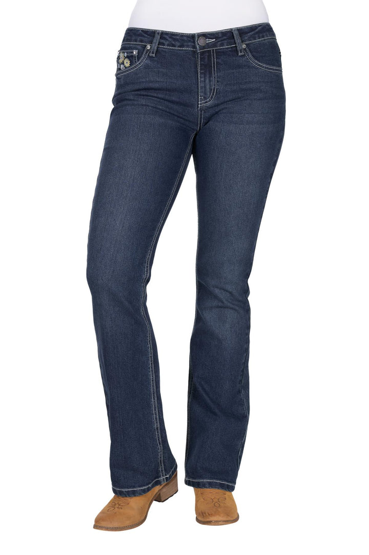 PW WMNS JAY BOOT CUT JEAN 32" LEG