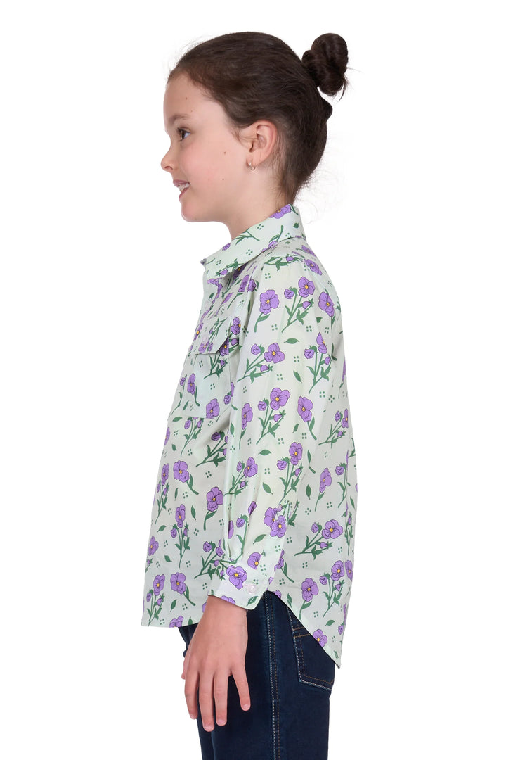 HARD SLOG KIDS LYNN LONG SLEEVE SHIRT