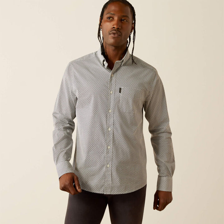 ARIAT MNS MEYER MODERN FIT LONG SLEEVE SHIRT