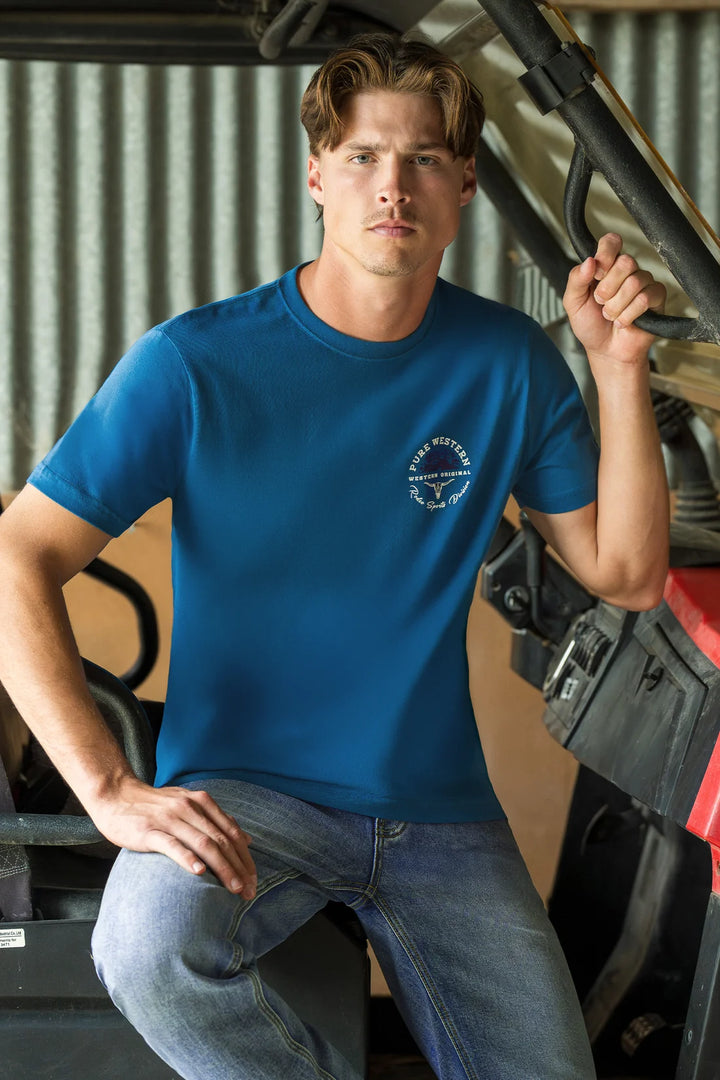 PURE WESTERN MENS CRAIG TEE