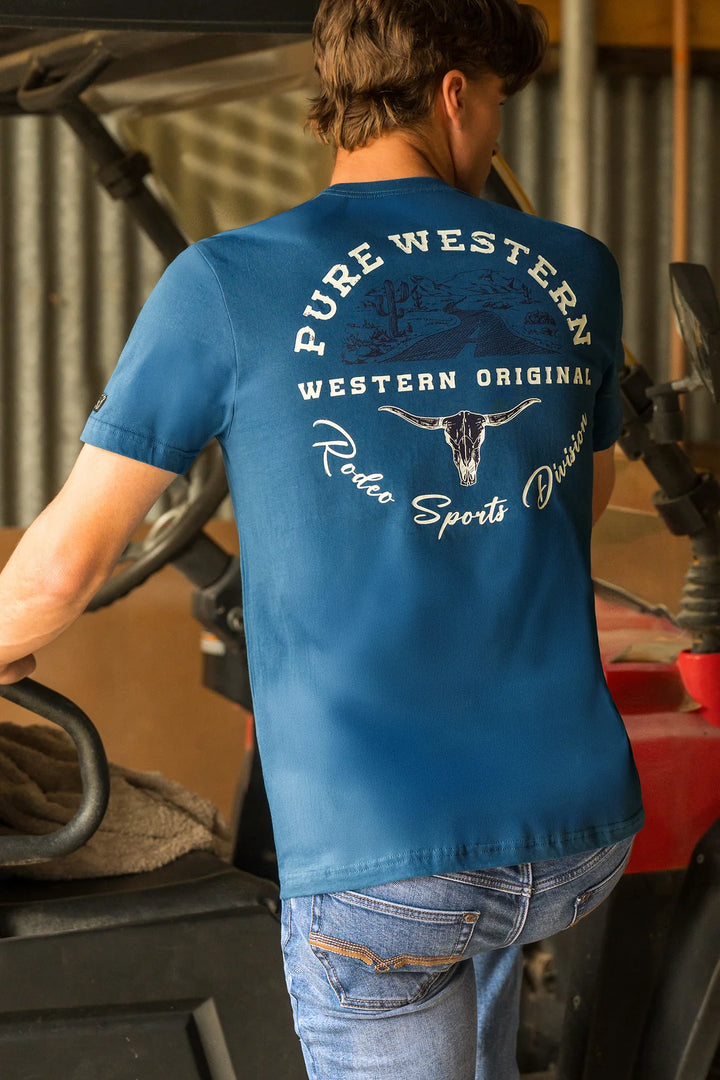 PURE WESTERN MENS CRAIG TEE