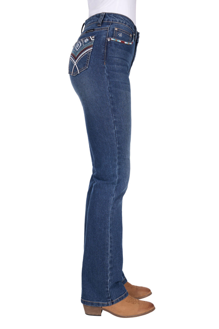 PURE WESTERN MARY H HIGH RISE BOOTCUT 32L