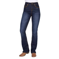PURE WESTERN WMNS NOVA HIGH RISE BOOTCUT JEAN 34L