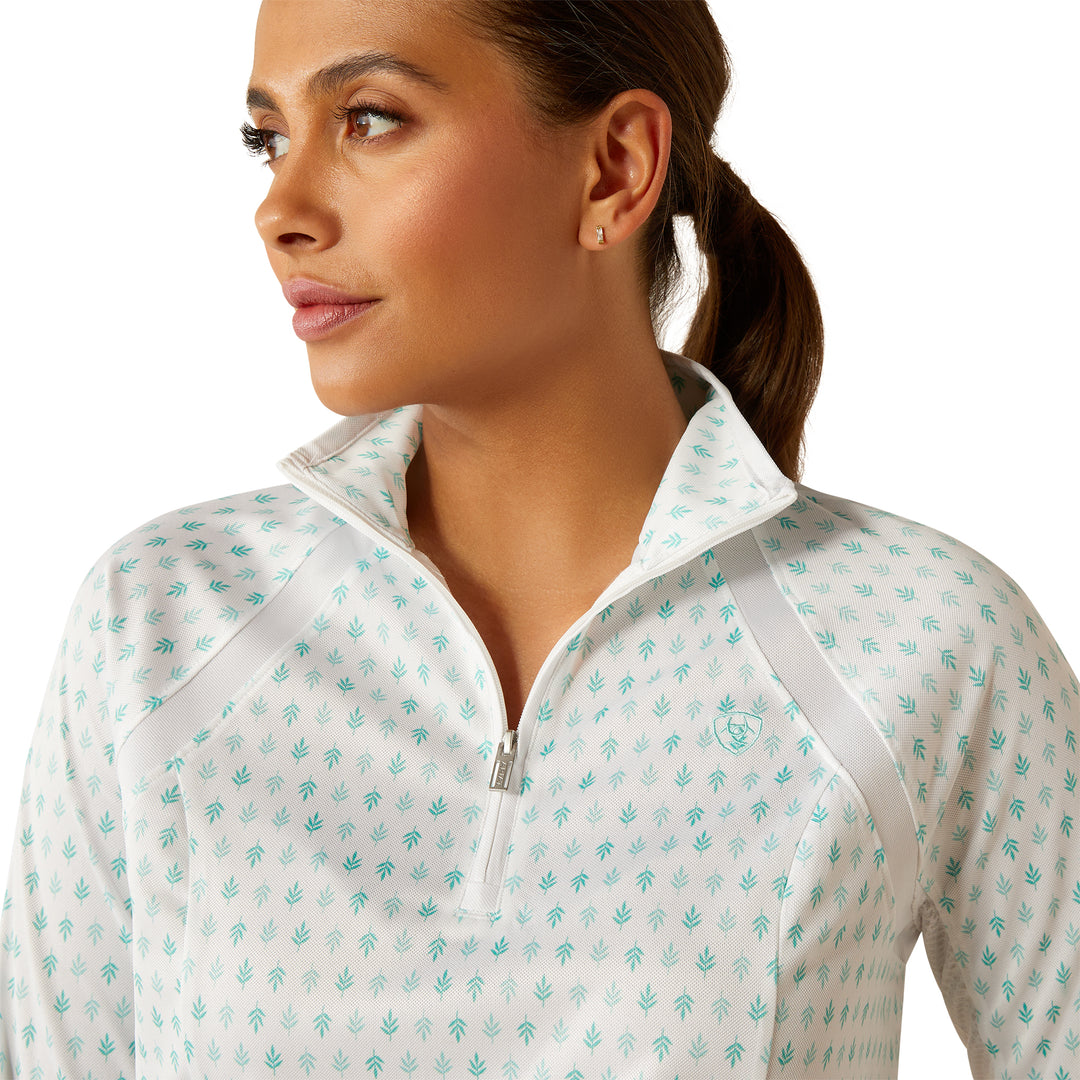 ARIAT WMNS SUNSTOPPER 3.0 1/4 ZIP