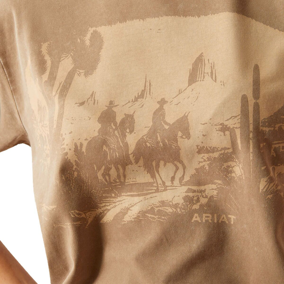 ARIAT WMNS WESTERN MURAL TEE