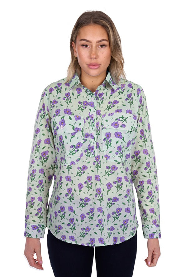 HARD SLOG WMNS LYNN LONG SLEEVE SHIRT