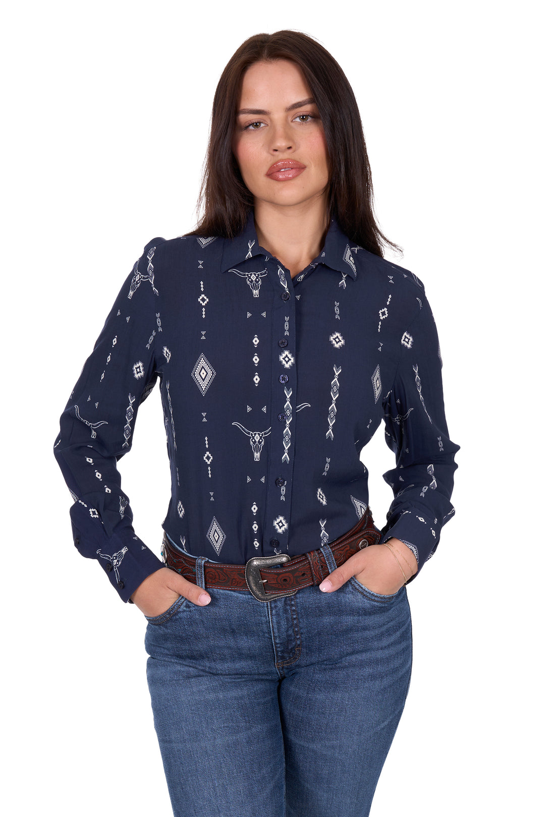 WRANGLER WMNS AUSTIN LS SHIRT
