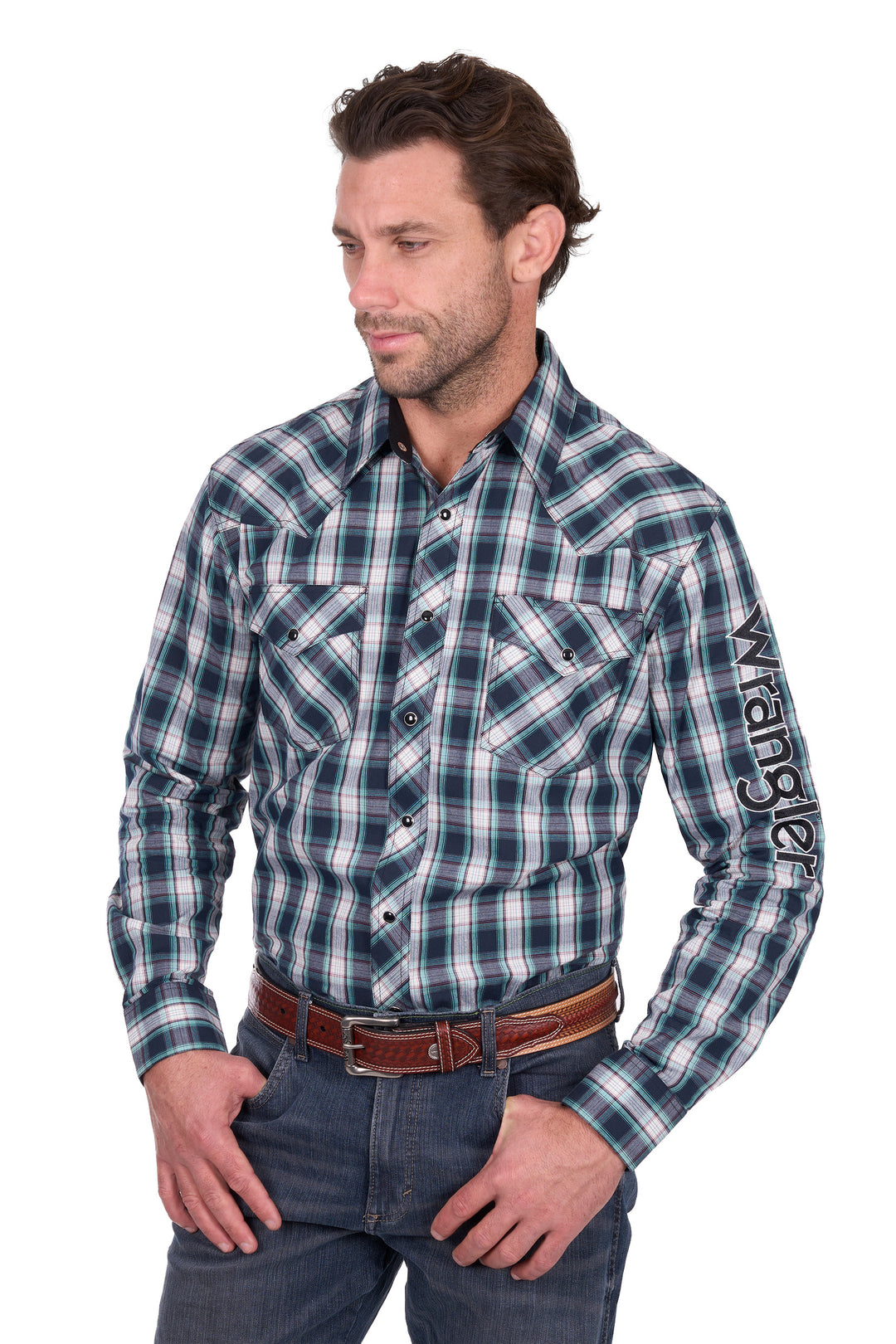 MNS WRANGLER DUSTIN LS SHIRT