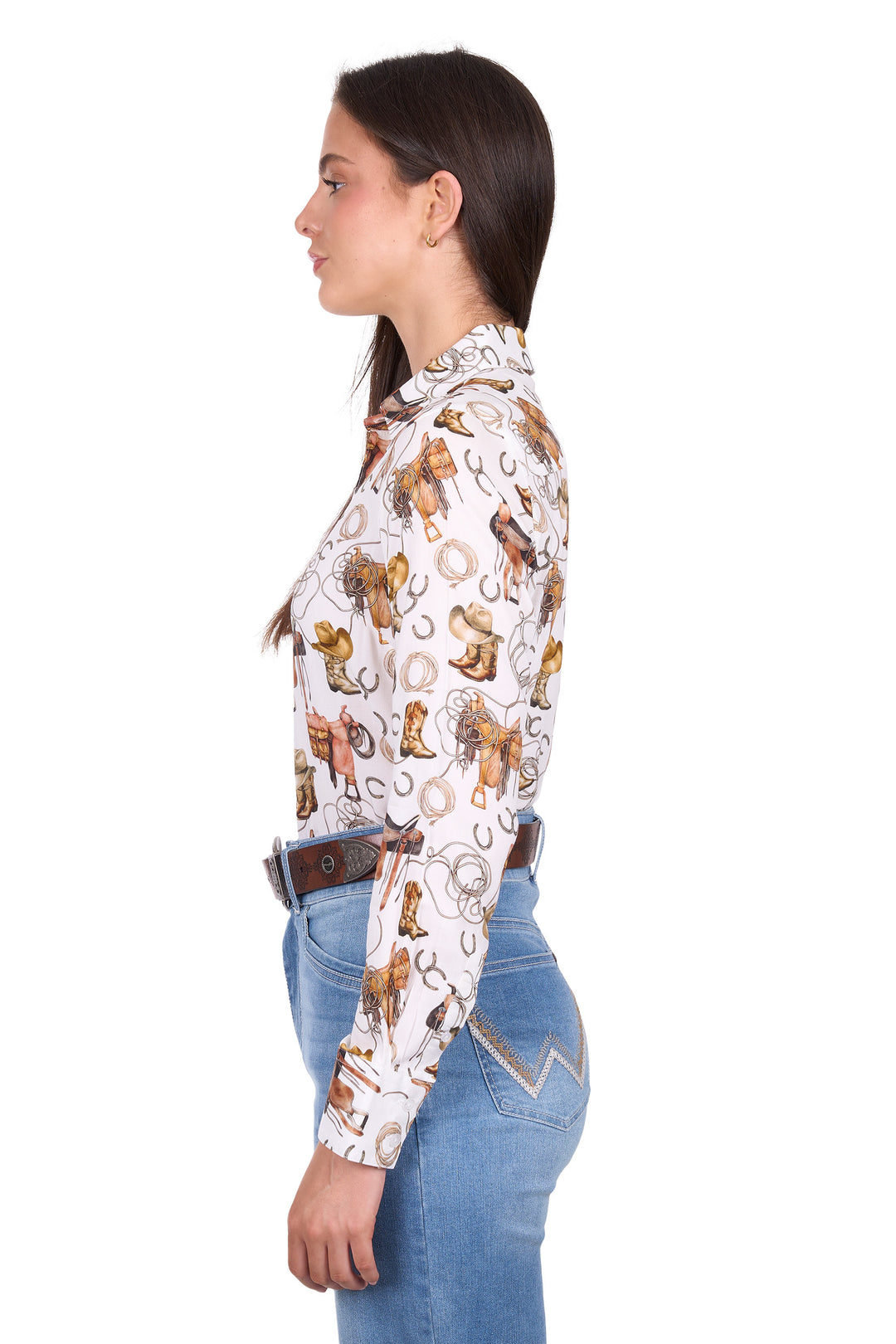 WOMANS WRANGLER MARILYN LS SHIRT