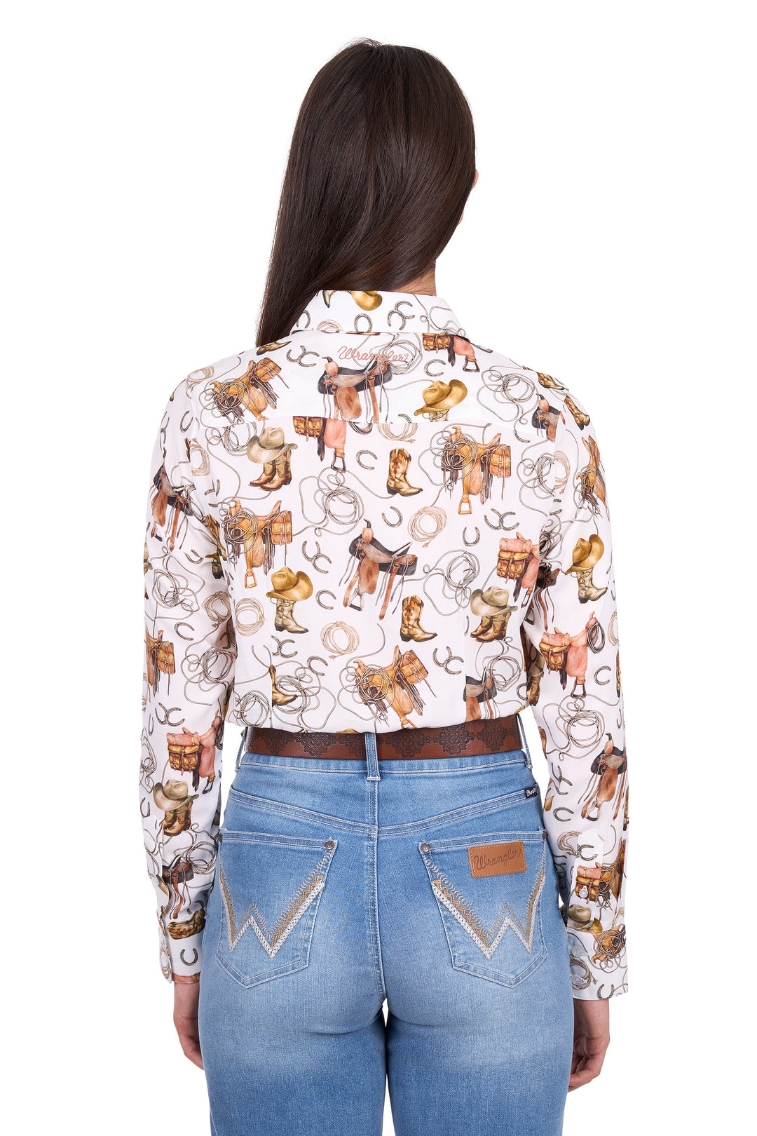WOMANS WRANGLER MARILYN LS SHIRT