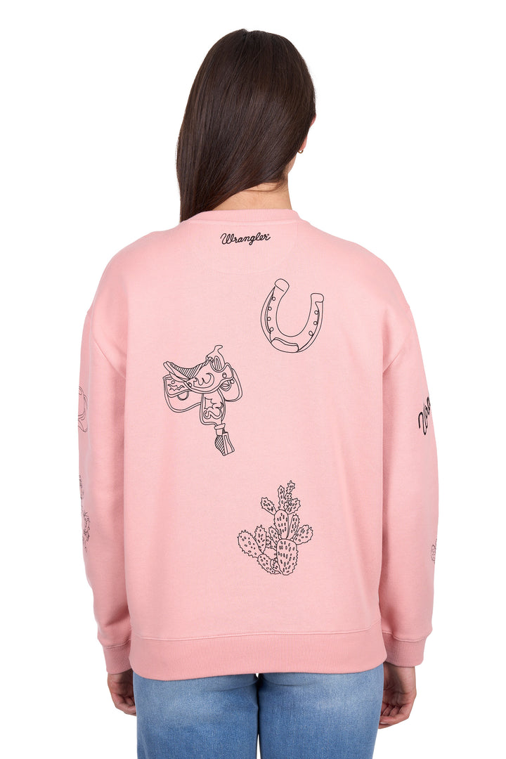 WRANGLER WMNS MALLORY CREW