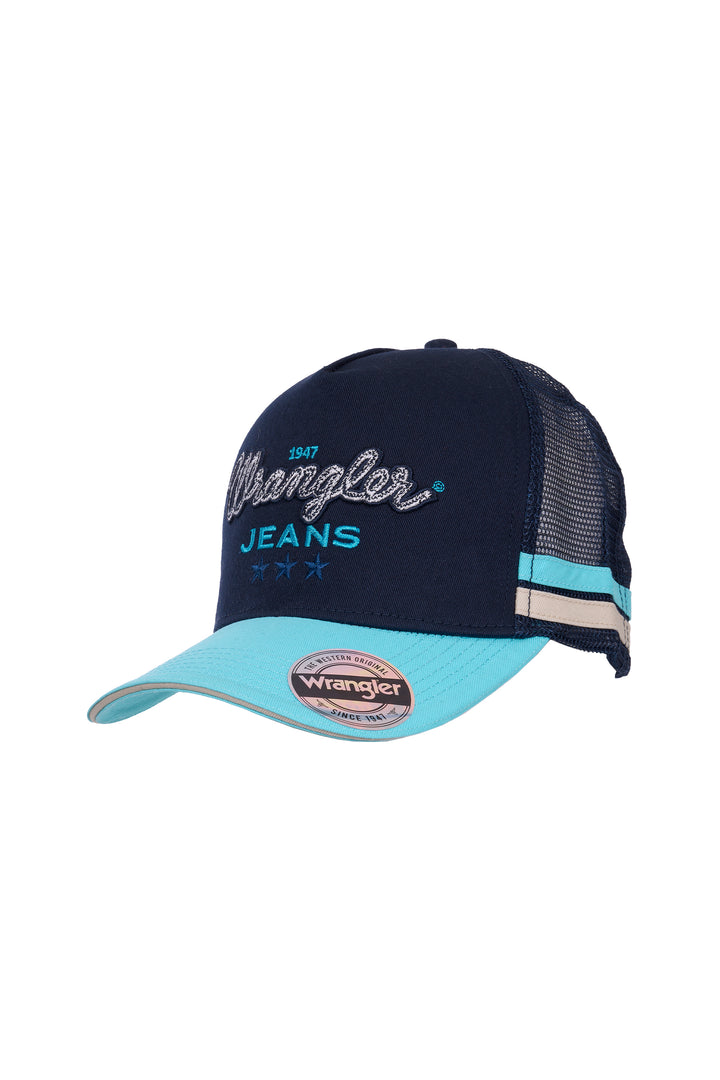 WRANGLER ELLE HIGH PONYTAIL TRUCKER CAP