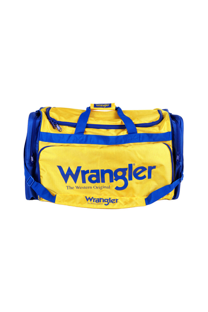 WRANGLER ICONIC GEAR BAG BLUE/YELLOW