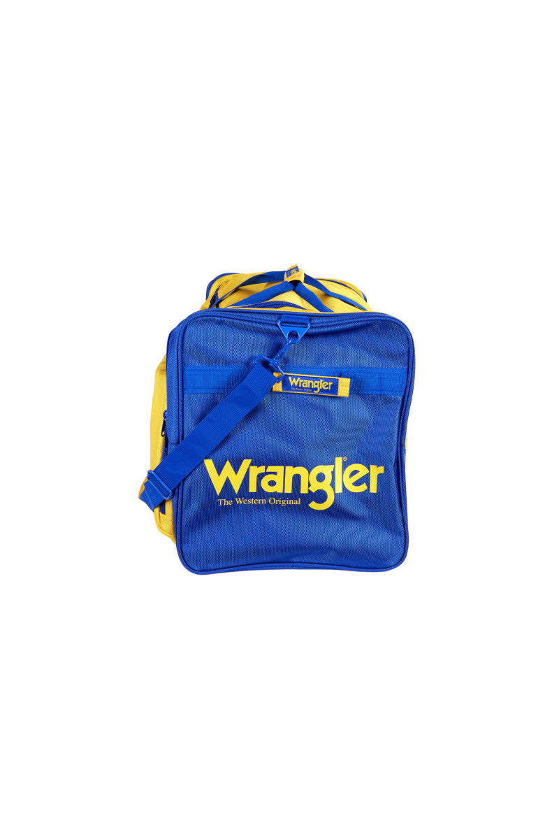 WRANGLER ICONIC GEAR BAG BLUE/YELLOW